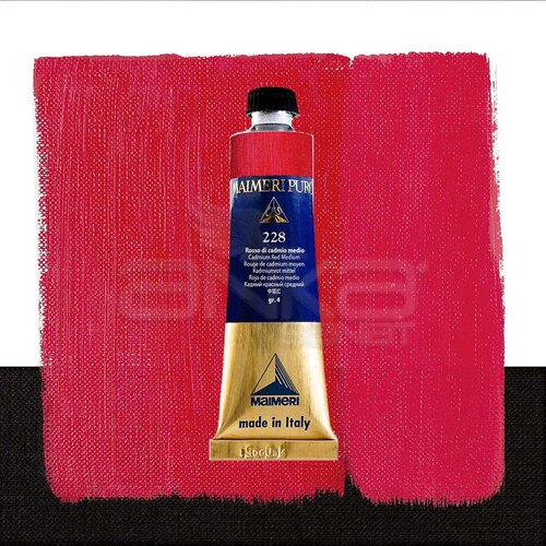 Maimeri Puro Yağlı Boya 40ml Seri 4 228 Cadmium Red Medium - 228 Cadmium Red Medium