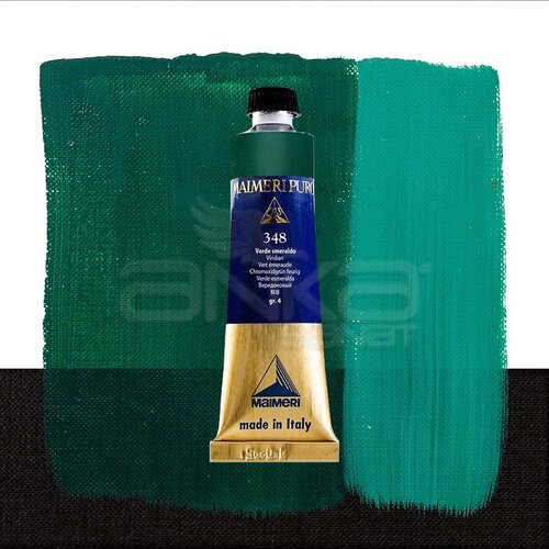 Maimeri Puro Yağlı Boya 40ml Seri 4 348 Viridian - 348 Viridian