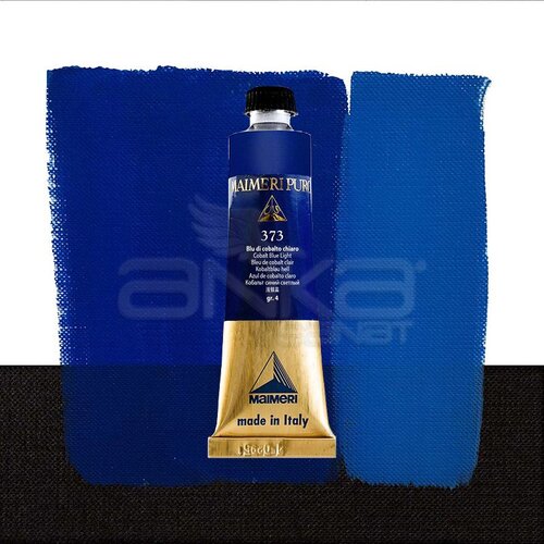 Maimeri Puro Yağlı Boya 40ml Seri 4 373 Cobalt Blue Light - 373 Cobalt Blue Light