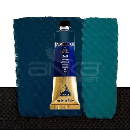 Maimeri Puro Yağlı Boya 40ml Seri 5 368 Cerulean Blue - 368 Cerulean Blue