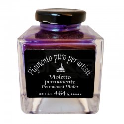 Maimeri - Maimeri Toz Pigment Cam Şişe Seri 4 464 Permanent Violet 30g