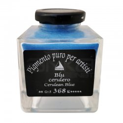 Maimeri - Maimeri Toz Pigment Cam Şişe Seri 5 368 Cerulean Blue 51g