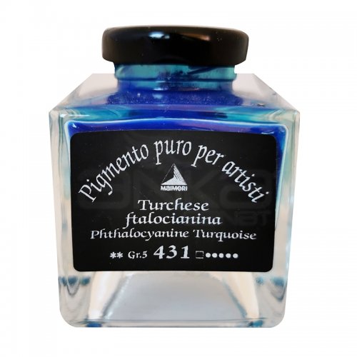 Maimeri Toz Pigment Cam Şişe Seri 5 431 Phthalocyanine Turquoise