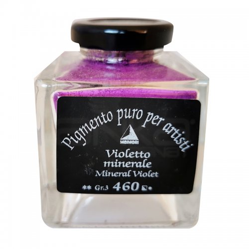 Maimeri Toz Pigment Cam Şişe Seri 5 460 Mineral Violet 52g