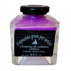 Maimeri - Maimeri Toz Pigment Cam Şişe Seri 6 451 Cobalt Violet Pale 53g
