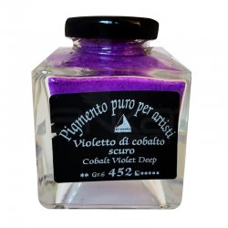 Maimeri - Maimeri Toz Pigment Cam Şişe Seri 6 452 Cobalt Violet Deep 82g
