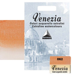 Maimeri - Maimeri Venezia Yarım Tablet Sulu Boya No:062 Permanent Orange