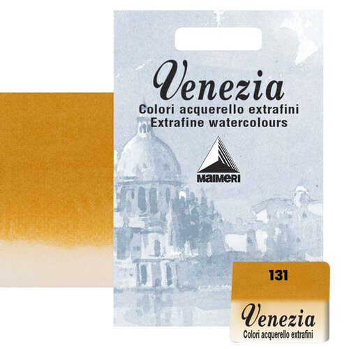 Maimeri Venezia Yarım Tablet Sulu Boya No:131 Yellow Ochre - 131 Yellow Ochre