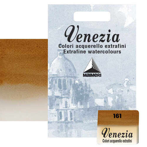 Maimeri Venezia Yarım Tablet Sulu Boya No:161 Raw Sienna - 161 Raw Sienna