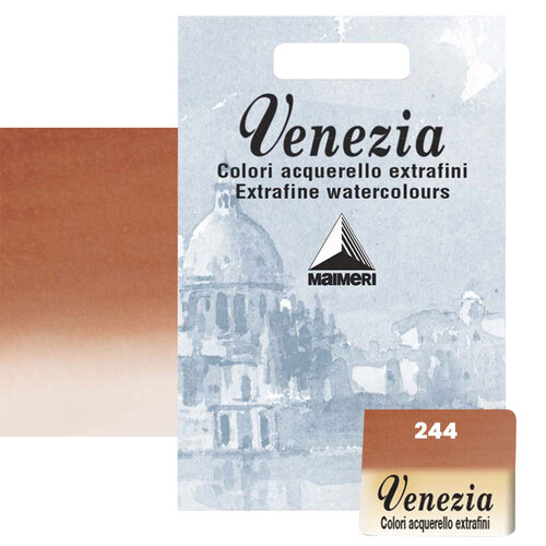 Maimeri Venezia Yarım Tablet Sulu Boya No:244 English Red - 244 English Red