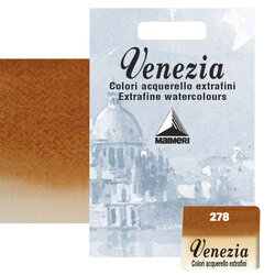 Maimeri - Maimeri Venezia Yarım Tablet Sulu Boya No:278 Burnt Sienna