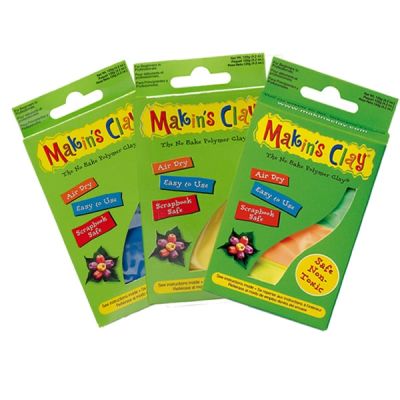 Makins Clay Hava ile Kuruyan Polimer Kil 120g