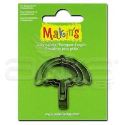 Makins Clay - Makin's Clay Kesici Kalıp Seti Şemsiye 3 Parça Kod:36025
