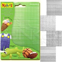 Makin's Clay Texture Sheets Doku Kalıpları 4lü Set B - Thumbnail