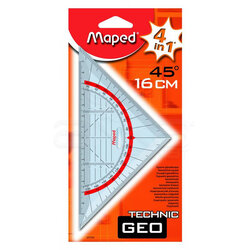 Maped - Maped Technic Geo Gönye 16cm 45 Derece