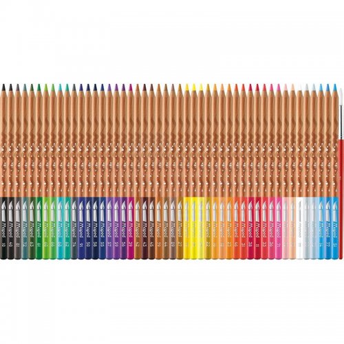 Maped Watercoloured Pencils 3.7mm 48li