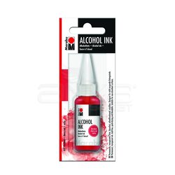 Marabu - Marabu Alcohol Ink Alkol Bazlı Mürekkep 20ml 031 Cherry Red