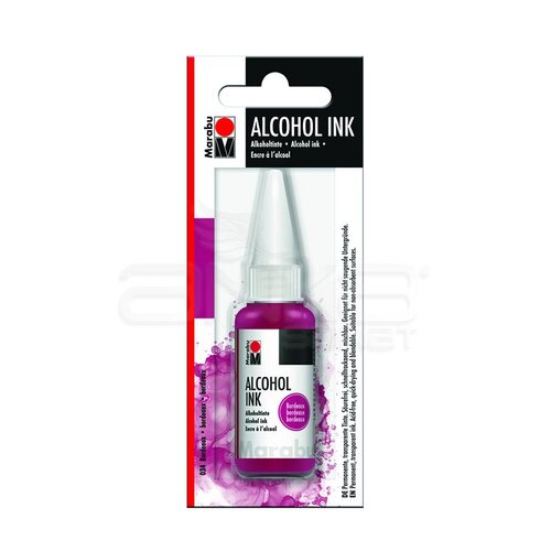 Marabu Alcohol Ink Alkol Bazlı Mürekkep 20ml 034 Bordeaux - 034 Bordeaux