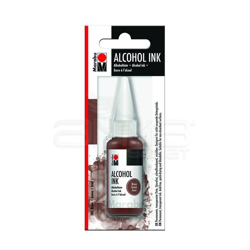 Marabu Alcohol Ink Alkol Bazlı Mürekkep 20ml 285 Brown