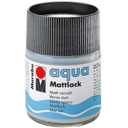 Marabu - Marabu Aqua Akrilik Mat Vernik 50ml