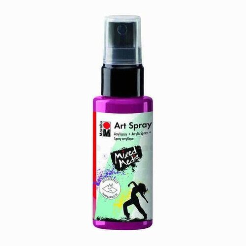 Marabu Art Spray Akrilik Sprey Boya 50ml 005-Raspberry