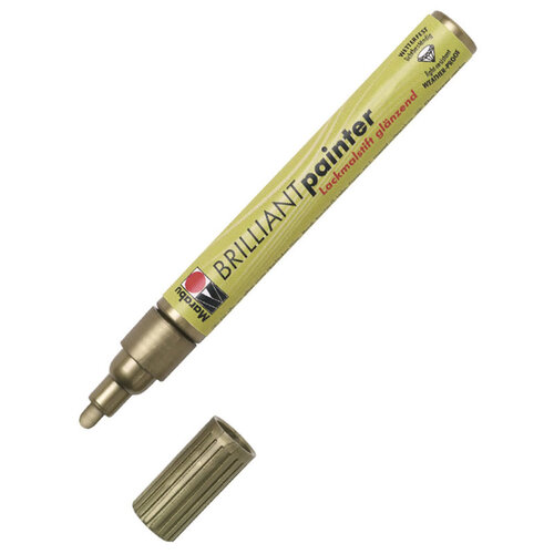 Marabu Brilliant Painter 2-4mm-Altın - Altın