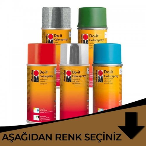Marabu Do-it Colorspray Akrilik Spray Boya 150ml Kahverengi Tonlar
