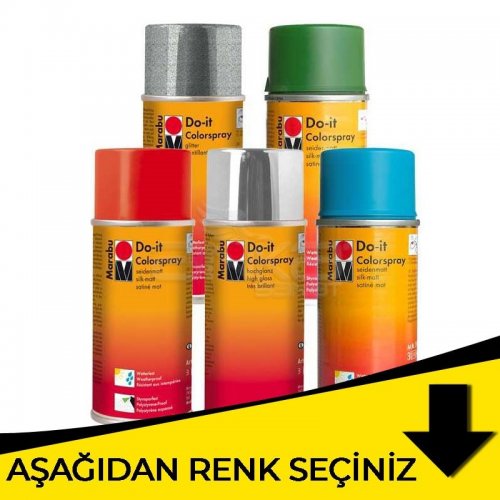 Marabu Do-it Colorspray Akrilik Spray Boya 150ml Sarı Tonlar