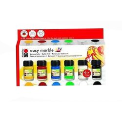 Marabu - Marabu Easy Marble Ebru Boyası Seti 6x15ml