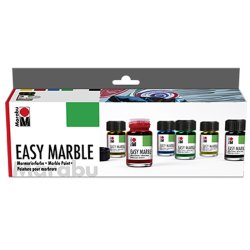 Marabu - Marabu Easy Marble Ebru Boyası Seti 6x15ml (1)