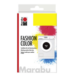 Marabu - Marabu Fashion Color Batik Toz Kumaş Boyası Black 073