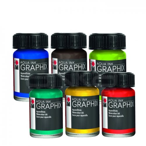 Marabu Graphix Aqua Ink 15ml