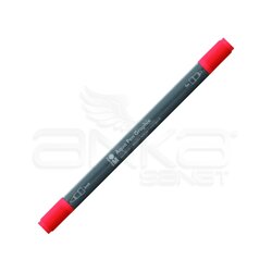 Marabu - Marabu Graphix Aqua Pen Çift Uçlu Sulu Boya Kalemi 030 Light Vermilion