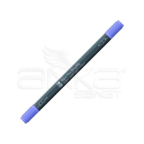 Marabu Graphix Aqua Pen Çift Uçlu Sulu Boya Kalemi 226 Pastel Lilac - 226 Pastel Lilac