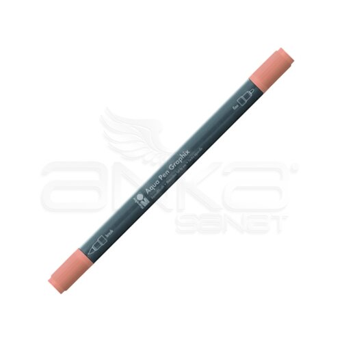 Marabu Graphix Aqua Pen Çift Uçlu Sulu Boya Kalemi 294 Caramel - 294 Caramel