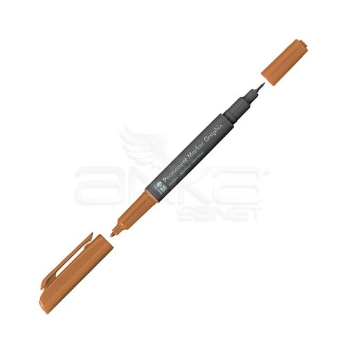 Marabu Graphix Permanent Marker Çift Uçlu 1.0mm-0.5mm 042 Sand