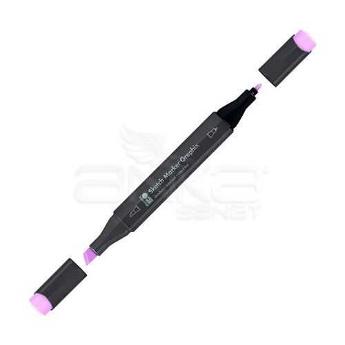Marabu Graphix Sketch Marker Çift Uçlu Kalem 227 Pastel Pink