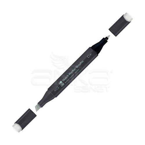 Marabu Graphix Sketch Marker Çift Uçlu Kalem 987 Warm Grey Light