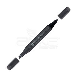 Marabu - Marabu Graphix Sketch Marker Çift Uçlu Kalem 988 Warm Grey Deep