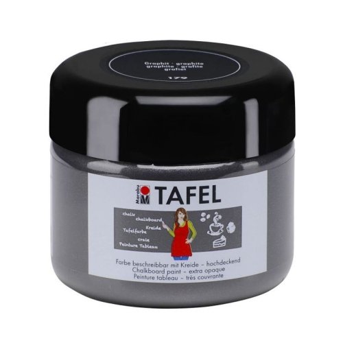 Marabu Kara Tahta Boyası Tafel 225ml 179 Graphit