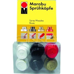 Marabu Sprey Ucu 6 lı Set - Thumbnail