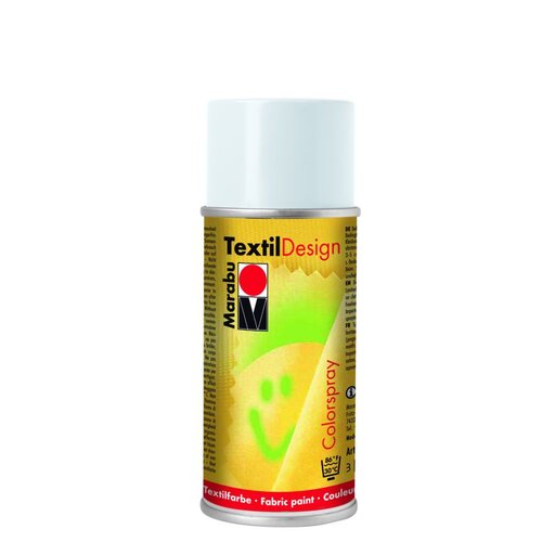 Marabu Textile Design 150ml Spray Kumaş Boyası No:070 White - 070 White