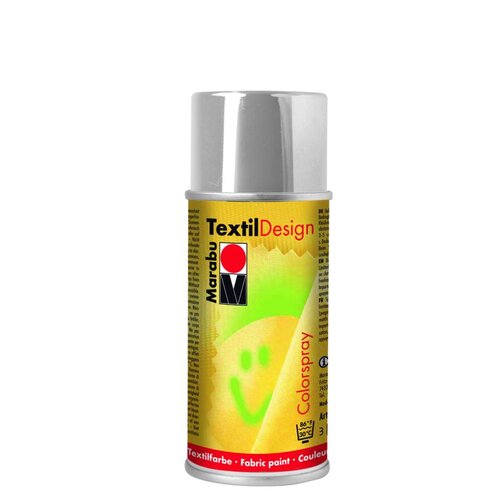 Marabu Textile Design 150ml Spray Kumaş Boyası No:082 Silver - 082 Silver