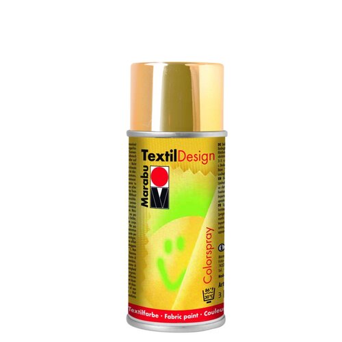 Marabu Textile Design 150ml Spray Kumaş Boyası No:084 Gold - 084 Gold