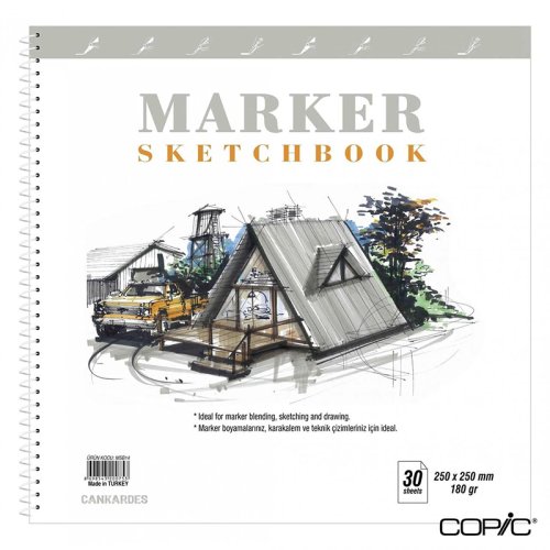 Can Kardeş Marker Sketchbook 180g 25x25cm 30 Sayfa