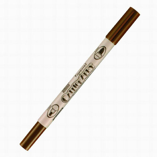 Marvy Calligraphy Pigmented Çift Uçlu Kaligrafi Kalemi 2.0-3.5mm 54 Burnt Umber - 54 Brunt Umber