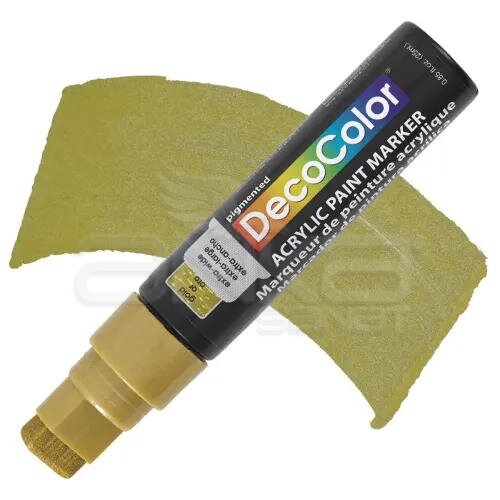 Marvy Decocolor Acrylic Jumbo Paint Marker 15mm Gold - Gold