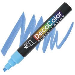 Marvy - Marvy DecoColor Akrilik Paint Marker-Light Blue