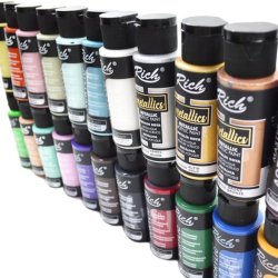Rich - Rich Mastermix Akrilik Boya Seti Ana Renkler 30lu 60cc (1)