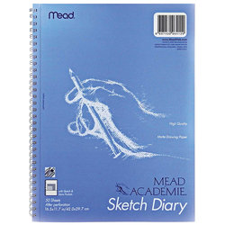 Mead Academie Sketch Diary Akademi Taslak ve Çizim Eskiz Defteri 50 Yaprak - Thumbnail
